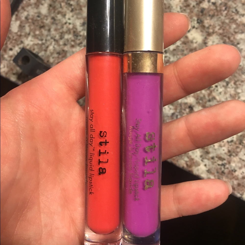 Stila liquid lipsticks!